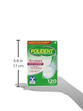 Polident Antibacterial Smokers Denture Cleanser, 3 Minute Daily Cleanser, 120 tablets