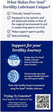 Pre Seed Fertility Friendly Lubricant with 9 Disposable Applicators