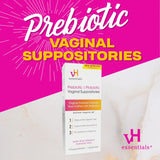 vH Essentials pH Balanced Prebiotic Suppositories, 15 count