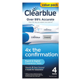 Clearblue Pregnancy Test Combo Pack, Digital and Rapid, 4 Count