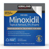 Kirkland Minoxidil 5% Foam, 6-Month Supply