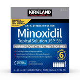 Kirkland Minoxidil 5% Topical Solution USP, 6 Months Supply