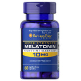 Puritan's Pride Super Strength Melatonin 10mg, Rapid Release Capsules