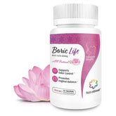 NutraBlast Boric Acid Vaginal Suppositories 600mg, 30 count