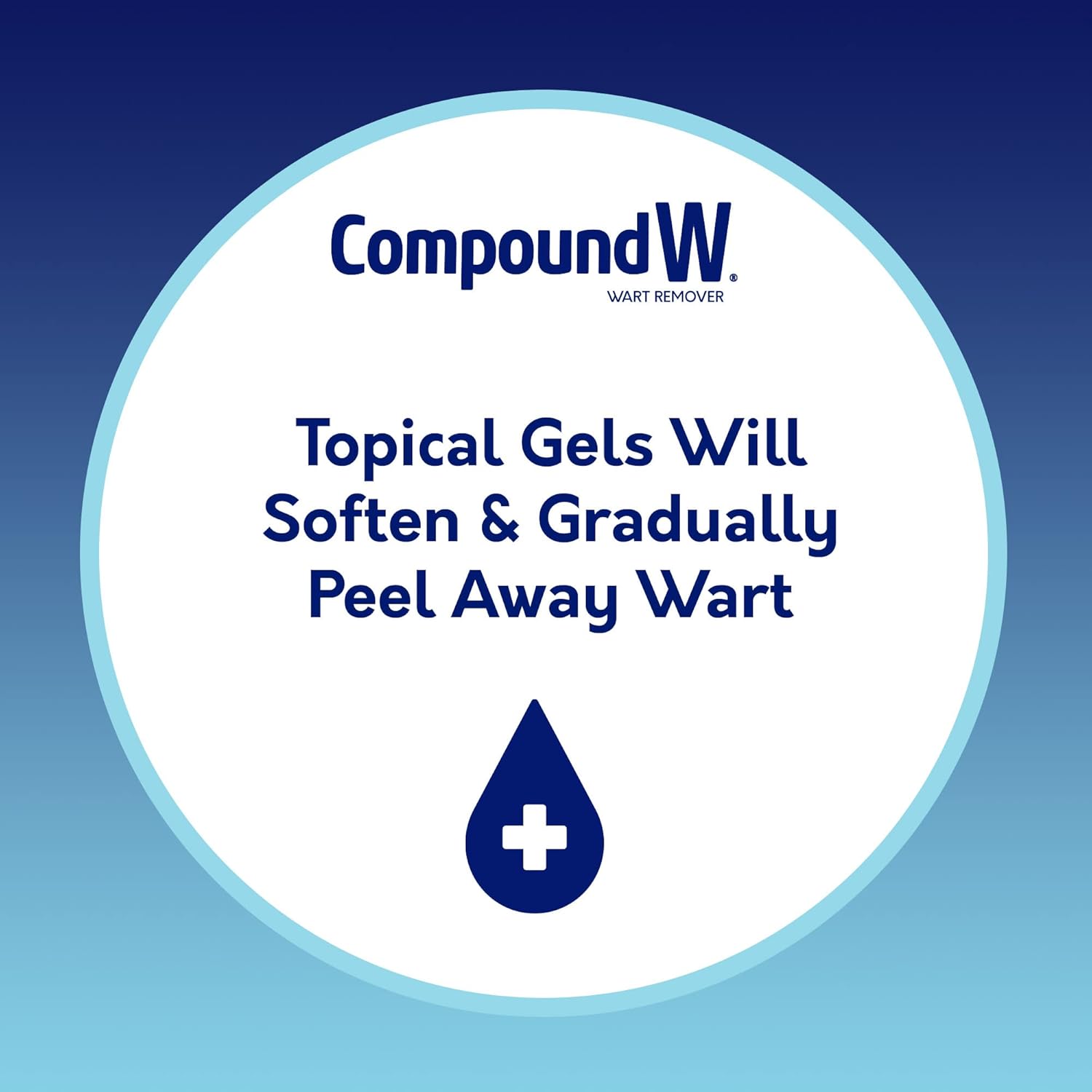 Compound W Fast Acting Gel, Salicylic Acid Wart Remover, 7g