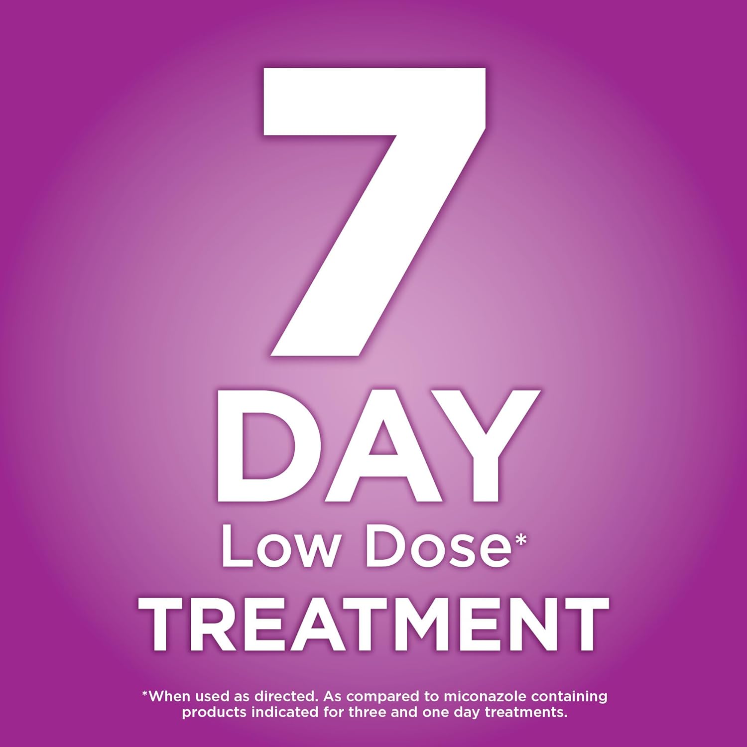 Basic Care Miconazole 7-Day Yeast Infection Treatment, 7 count (alternative to Monistat 7)
