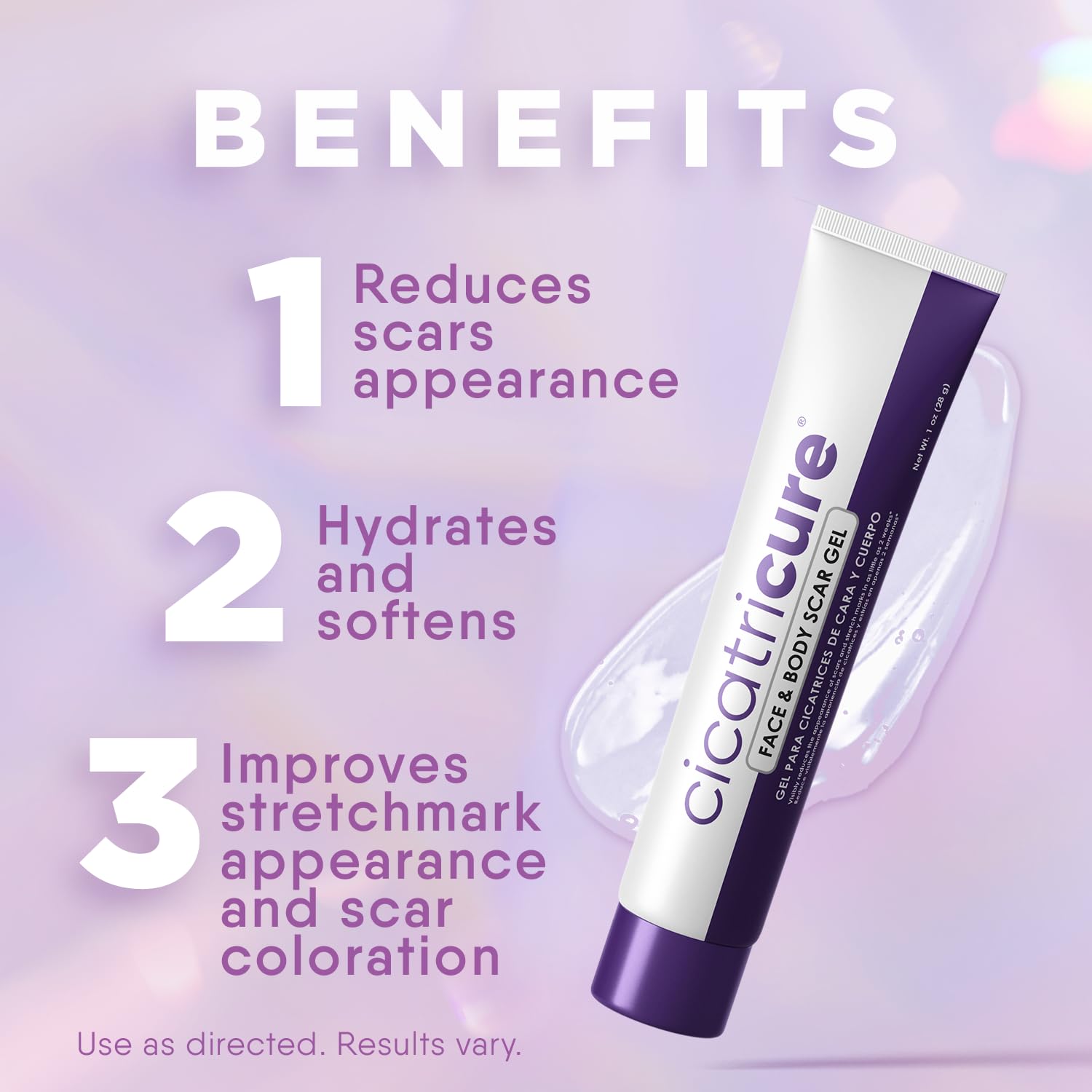 Cicatricure Advanced Scar Gel for Face & Body, 28g