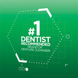 Polident Antibacterial Denture Cleanser, 3 Minute Daily Cleanser, 120 tablets
