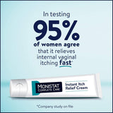 Monistat Care Maximum Strength, Instant Itch Relief Cream, 28g (alternative to Vagisil)