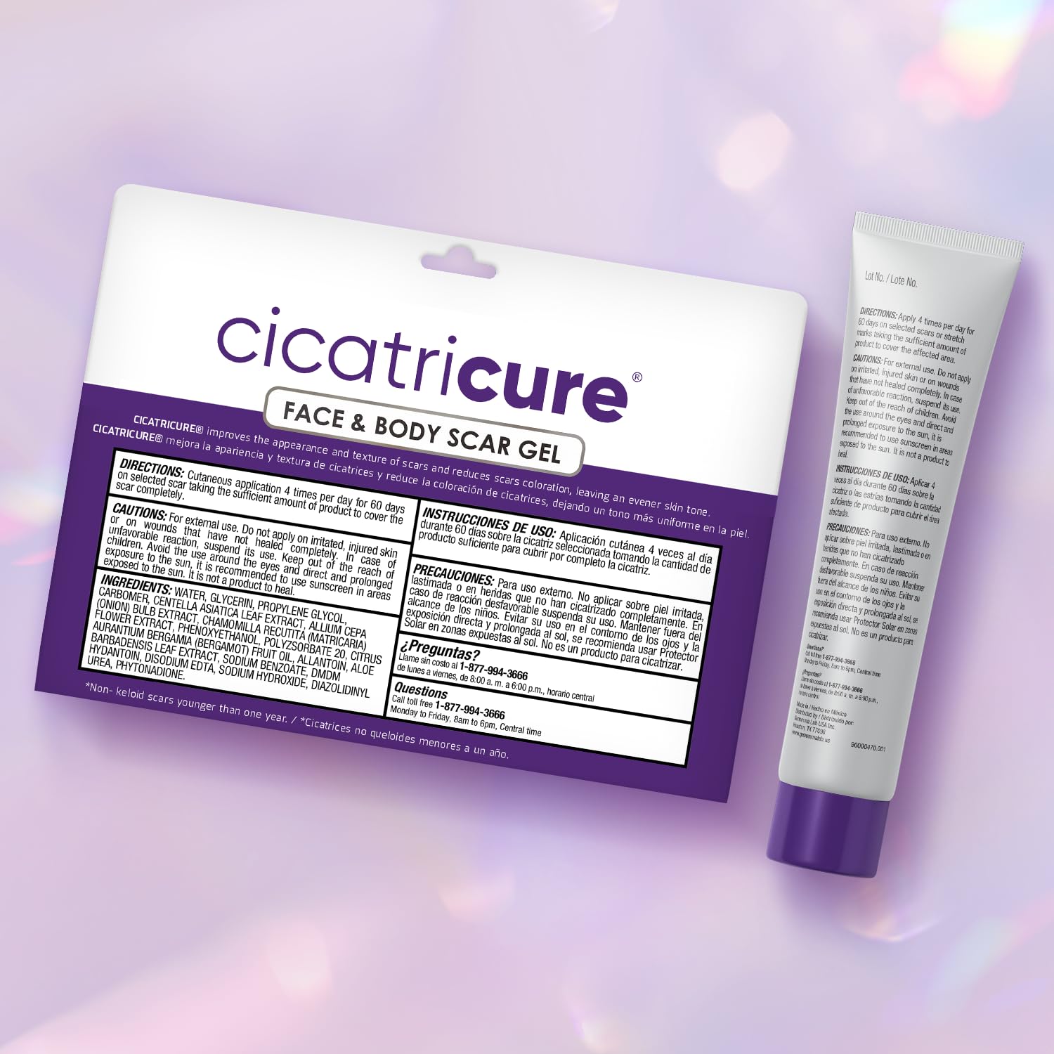 Cicatricure Advanced Scar Gel for Face & Body, 28g