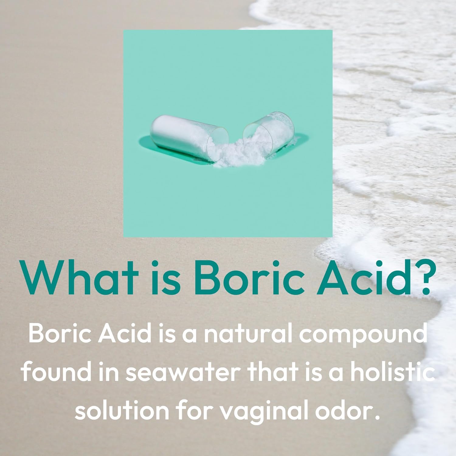 pH-D Boric Acid Vaginal Suppositories, 600mg