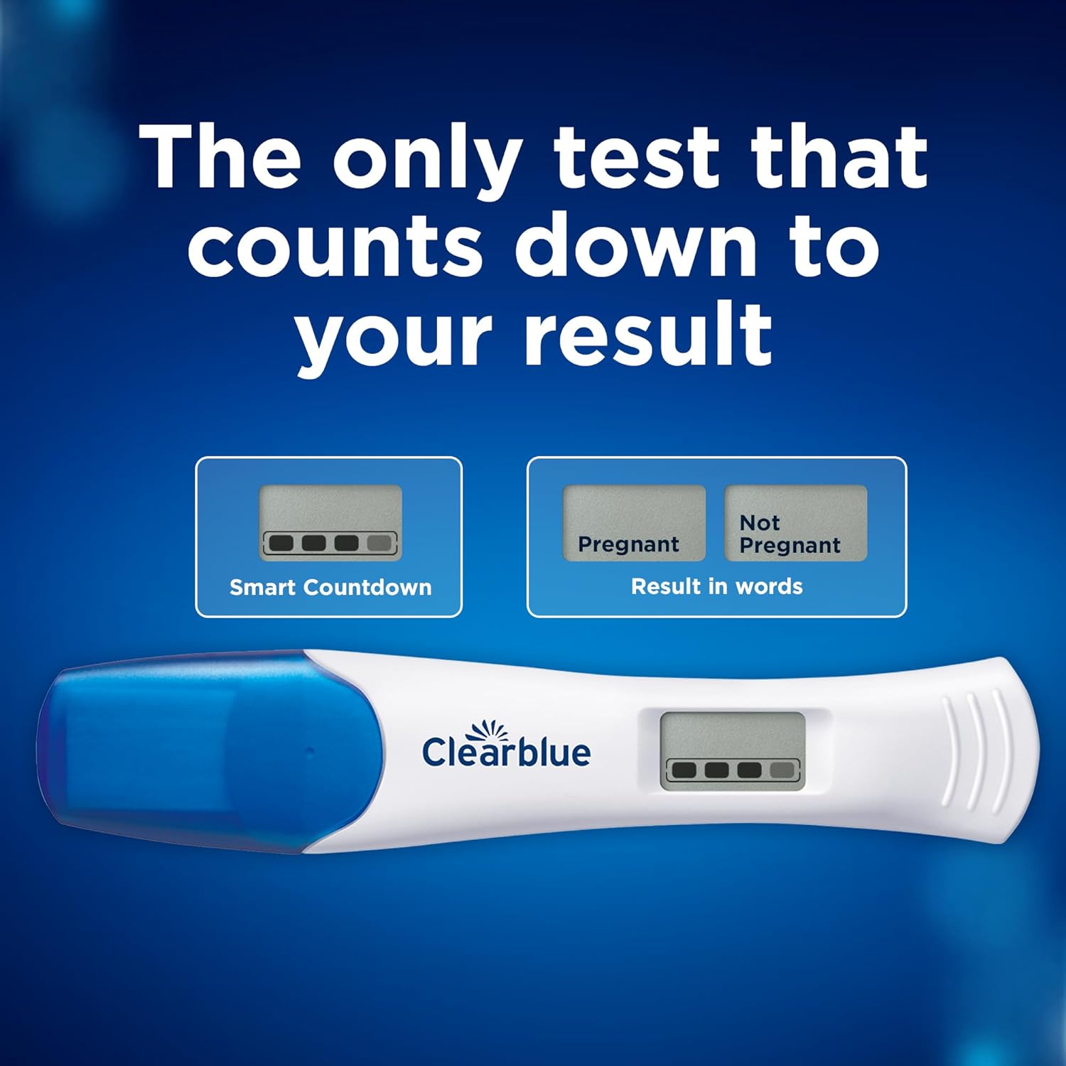Clearblue Pregnancy Test Combo Pack, Digital and Rapid, 4 Count