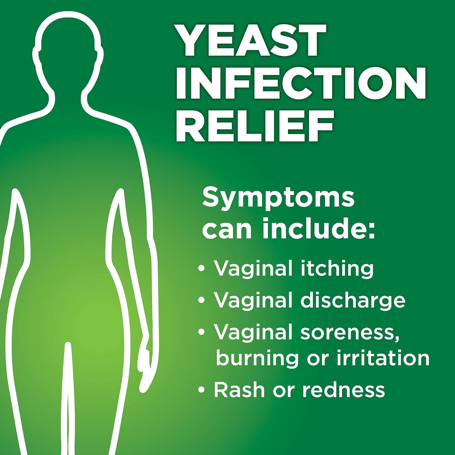 Basic Care Miconazole 3-Day Yeast Infection Treatment, 3 count (alternative to Monistat 3)