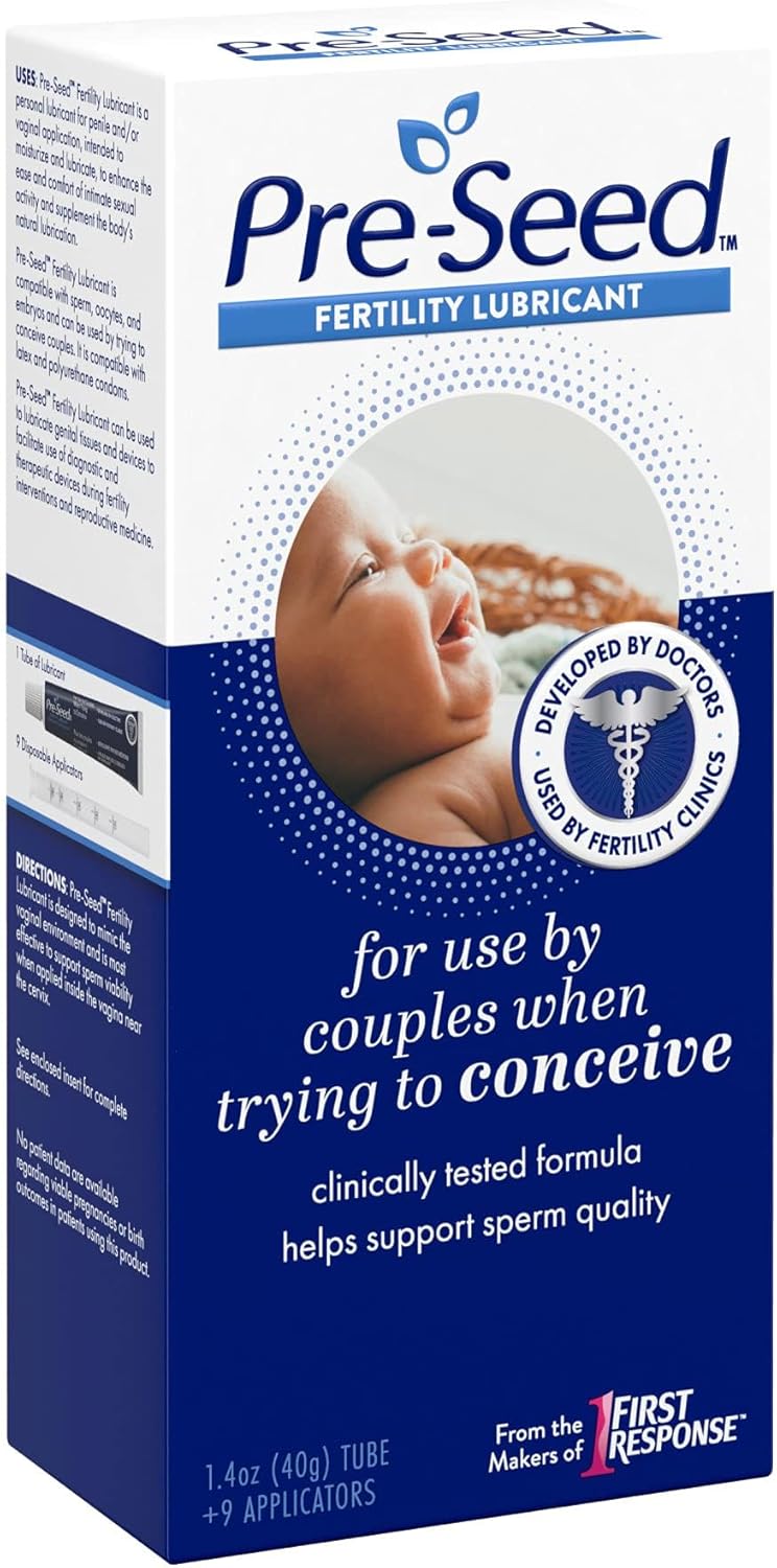 Pre Seed Fertility Friendly Lubricant with 9 Disposable Applicators