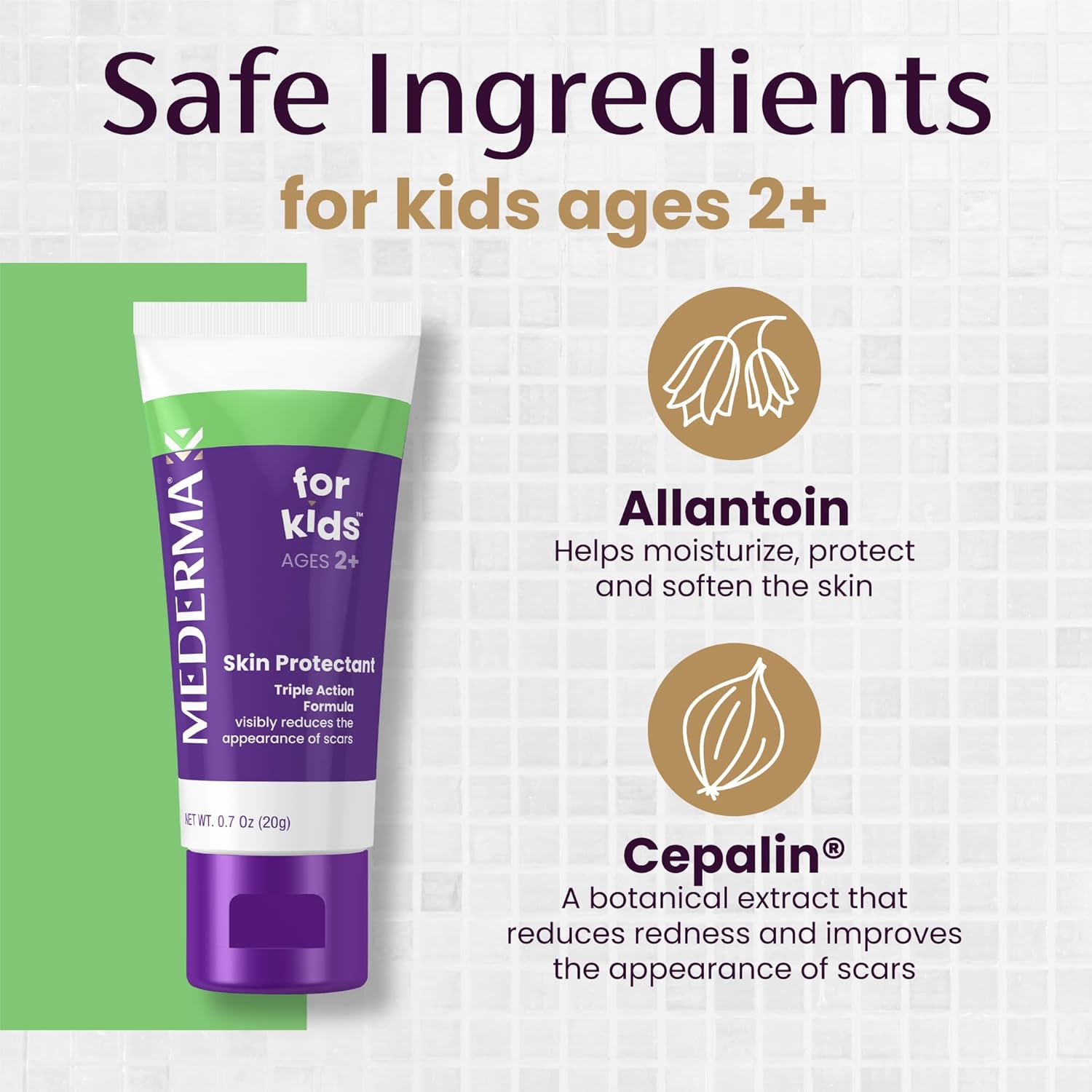 Mederma for Kids Skin Care for Scars, 20g