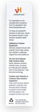 vH Essentials Vitamin C Vaginal Tablet - Boric Acid Suppository Alternative, 6 count