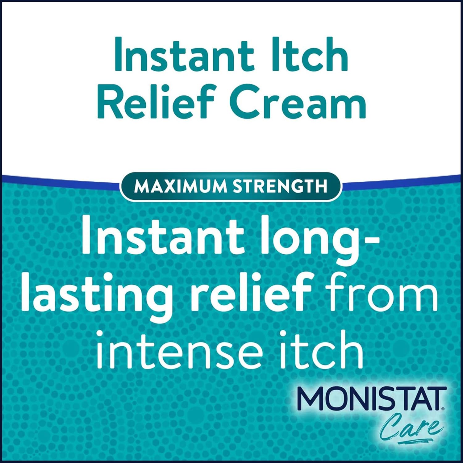 Monistat Care Maximum Strength, Instant Itch Relief Cream, 28g (alternative to Vagisil)