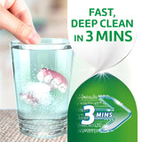 Polident Antibacterial Smokers Denture Cleanser, 3 Minute Daily Cleanser, 120 tablets
