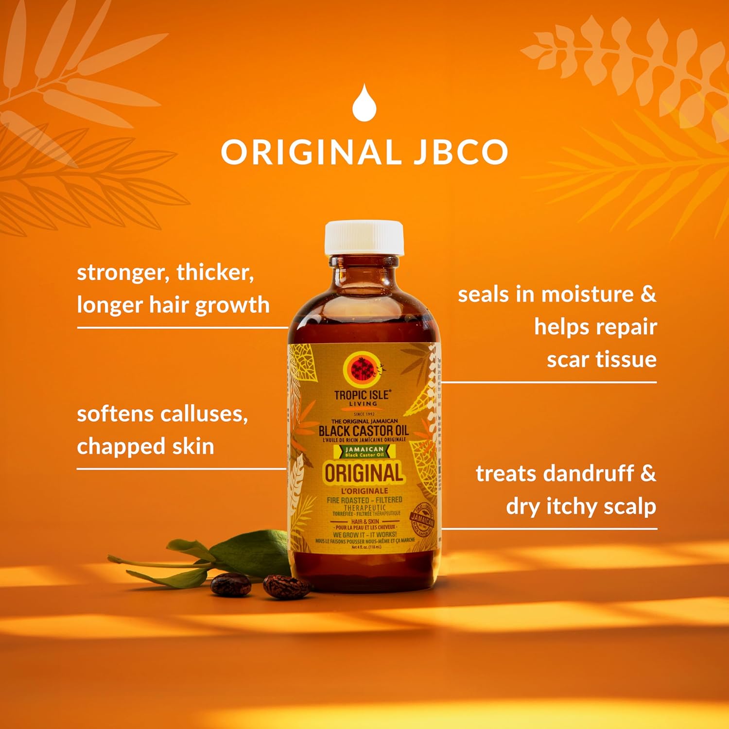 Tropic Isle Living Jamaican Black Castor Oil