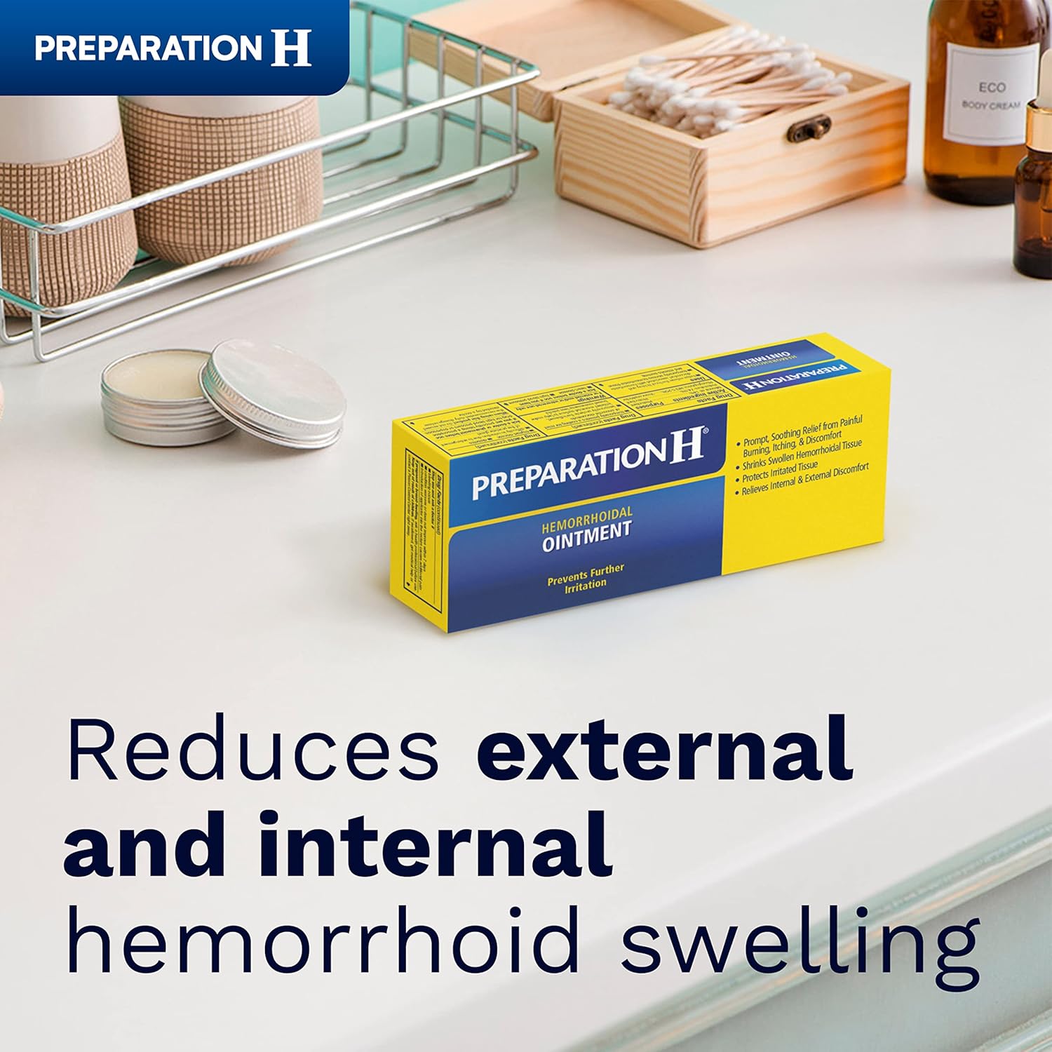Preparation H Hemorrhoid Symptom Treatment Ointment, Itching, Burning & Discomfort Relief