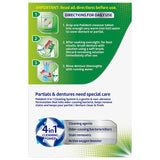 Polident Antibacterial Denture Cleanser, Overnight Whitening Daily Cleanser, 120 tablets