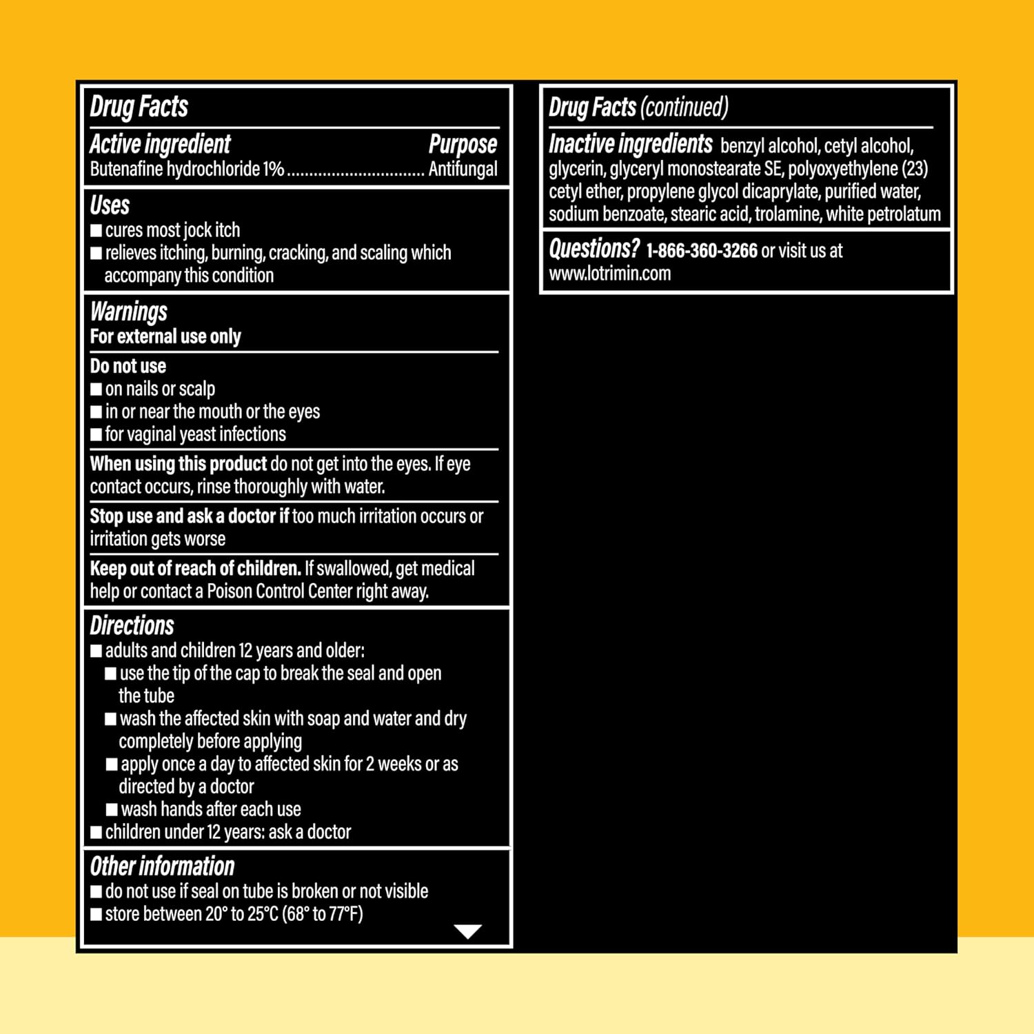 Lotrimin Ultra Jockitch Antifungal Cream, Prescription Strength, 12g