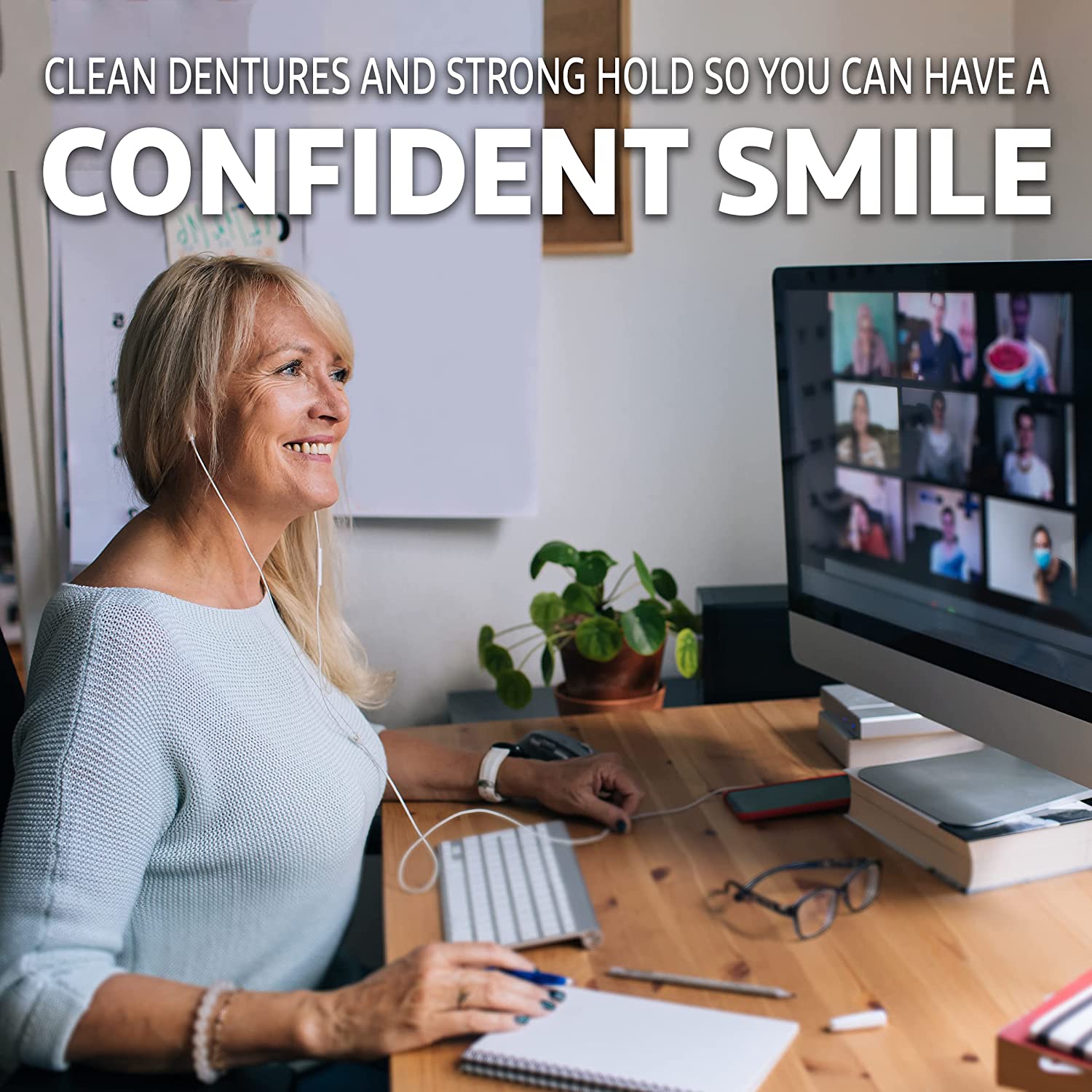 Polident Antibacterial Denture Cleanser, 3 Minute Daily Cleanser, 120 tablets