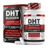 Hairo Nutrition DHT Blocker Hair Growth Supplement, 1600mg, 60-count