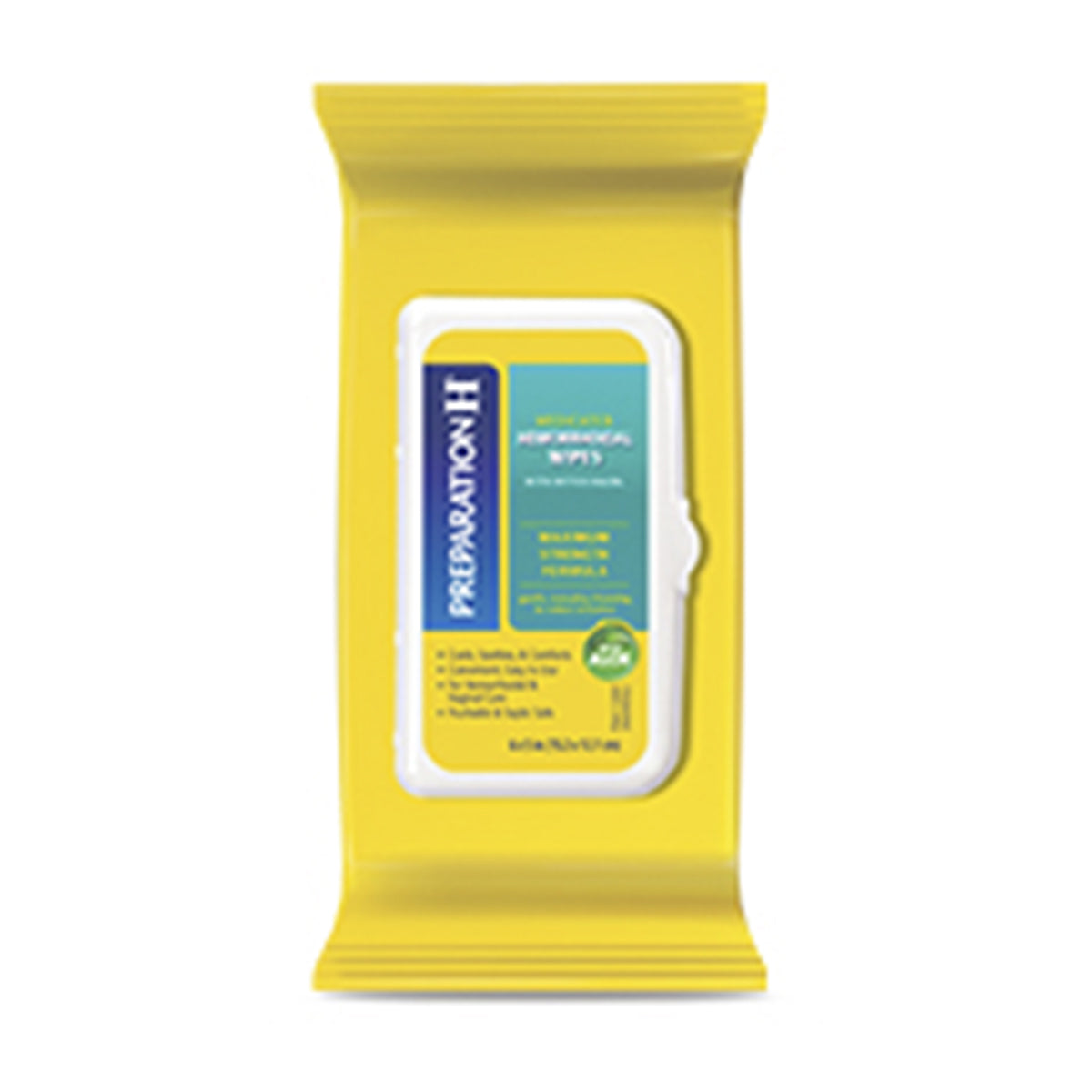 Preparation H Hemorrhoid Flushable Wipes with Witch Hazel for Skin Irritation Relief