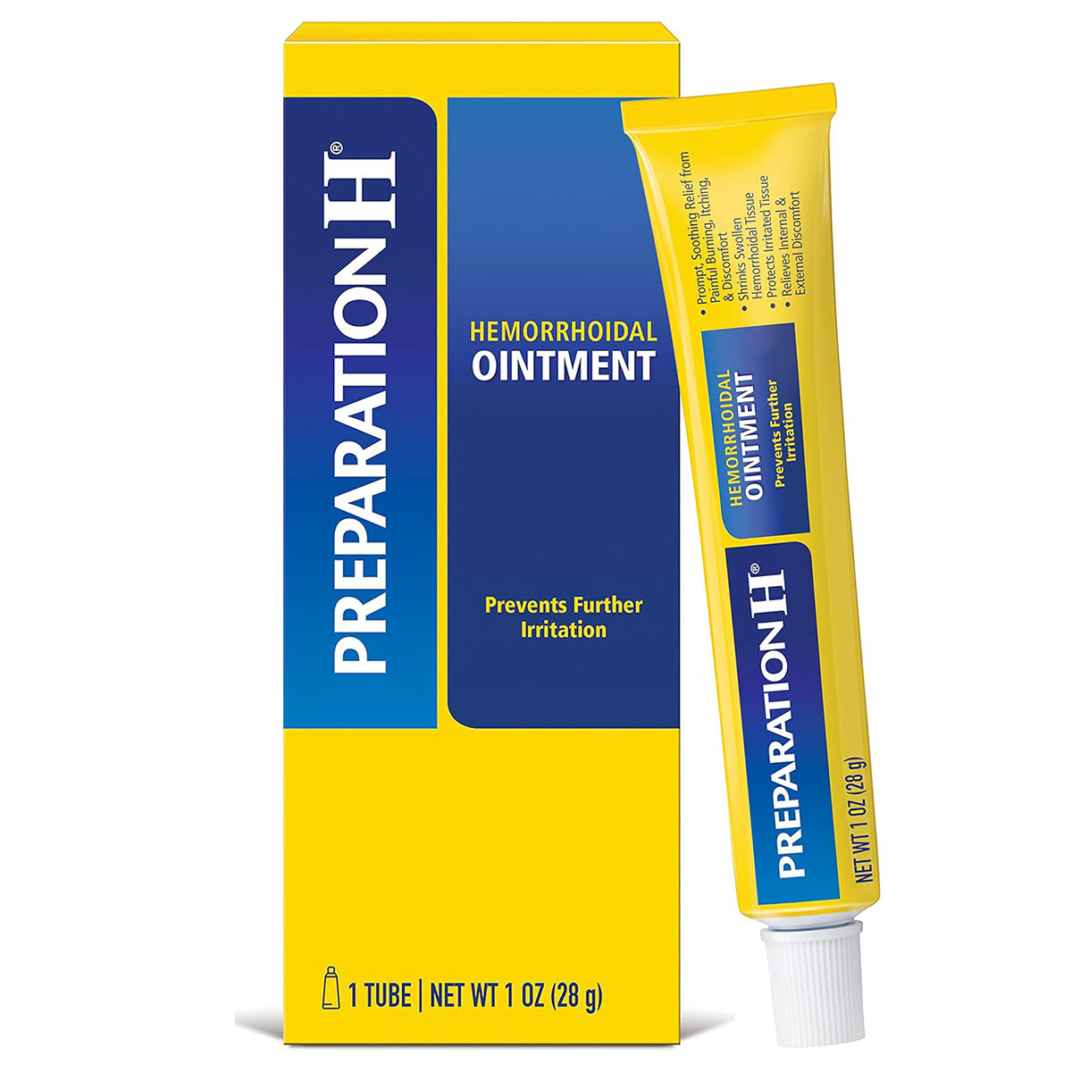 Preparation H Hemorrhoid Symptom Treatment Ointment, Itching, Burning & Discomfort Relief